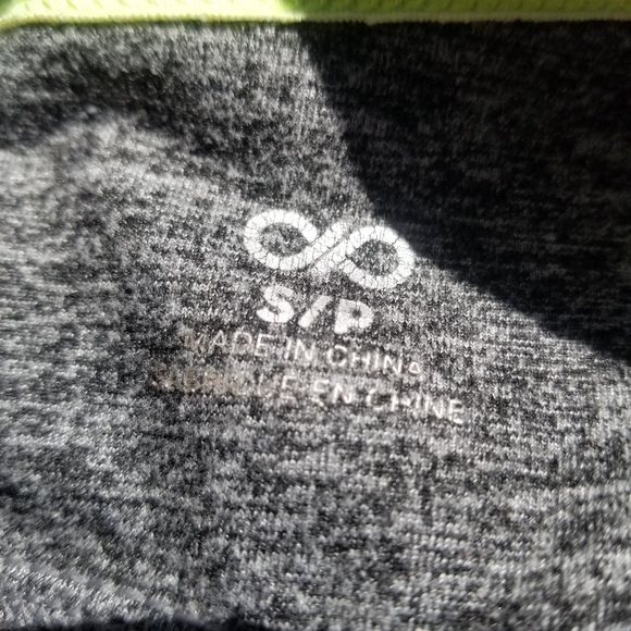 Forever 21 Sports Bra Grey and Green - Picture 3 of 4